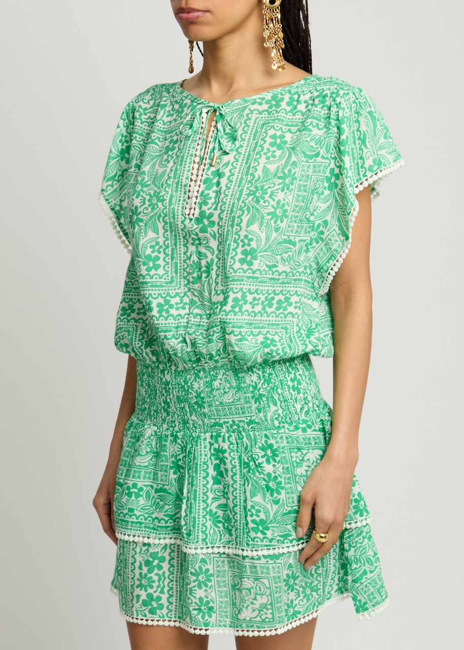 Melissa Odabash Keri Printed Mini Dress - 2