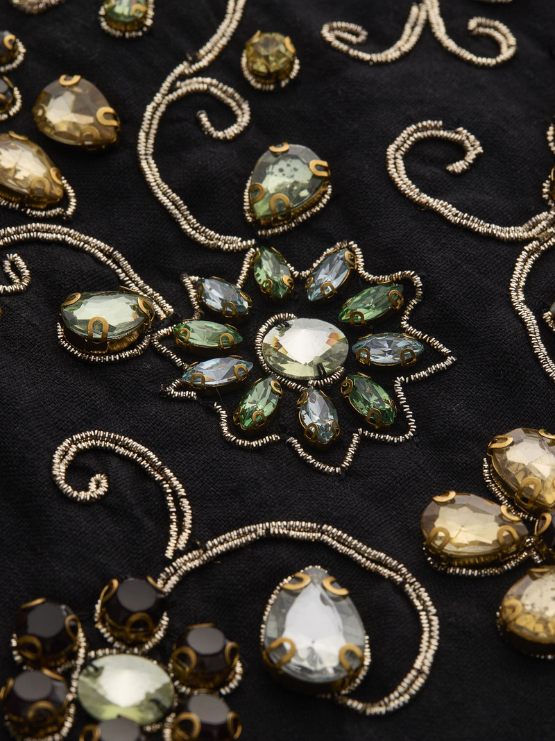 NINA EMBELLISHED MIDI DRESS 3