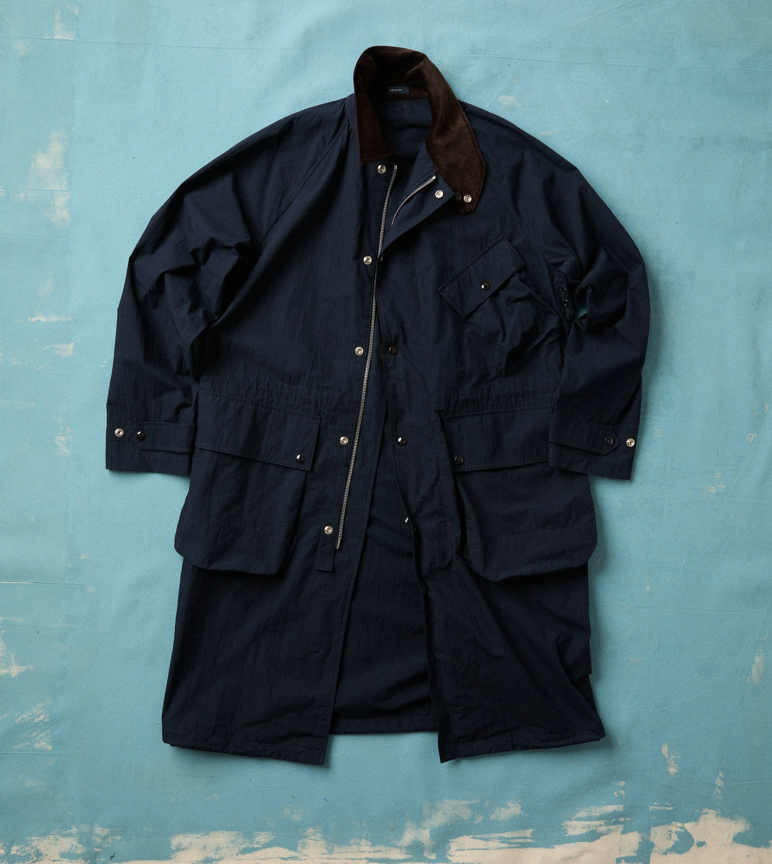 Navy Ripstop Cotton D-77 Parka - 1