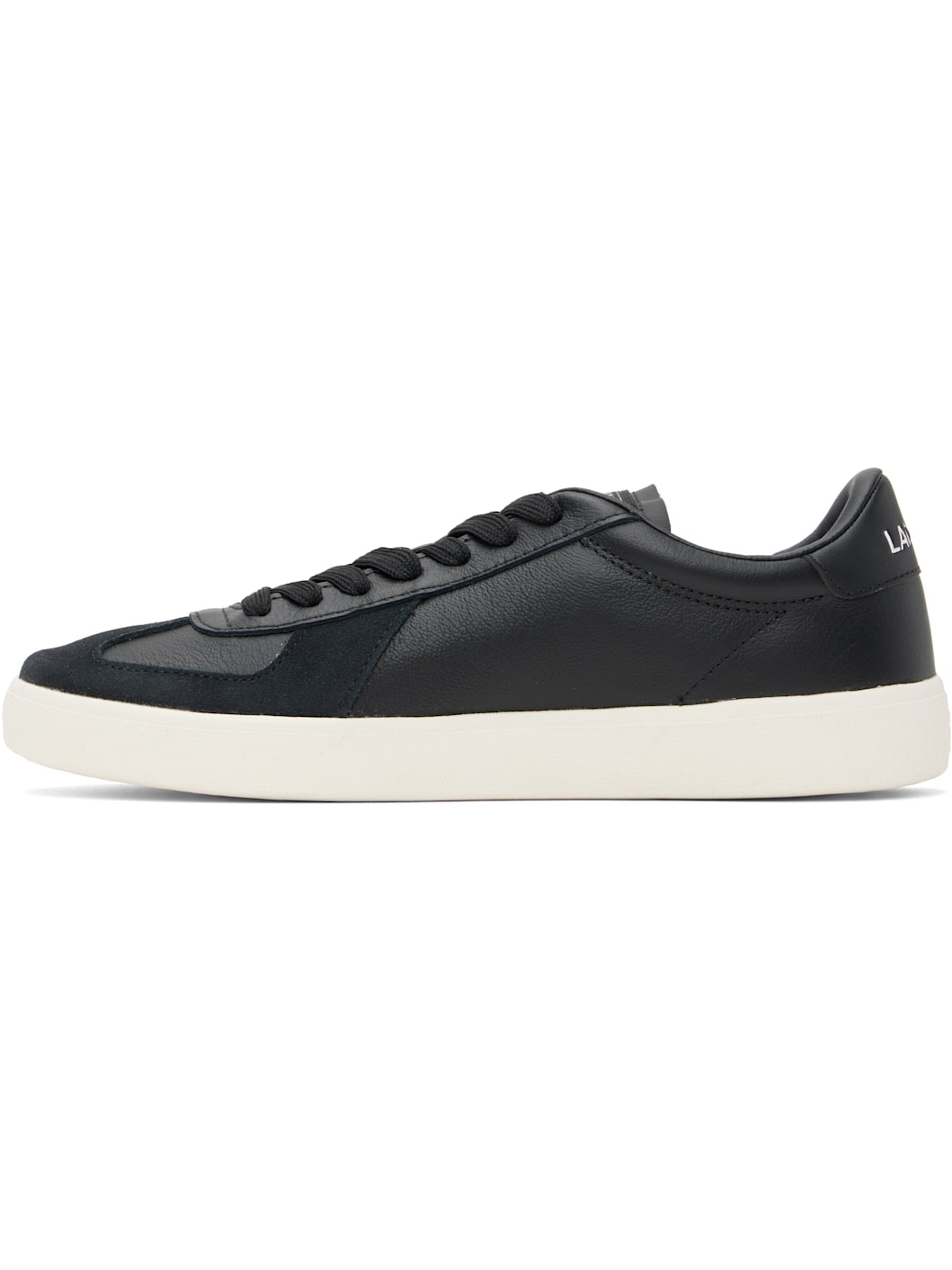 Black Baseshot Pro Leather Sneakers - 3