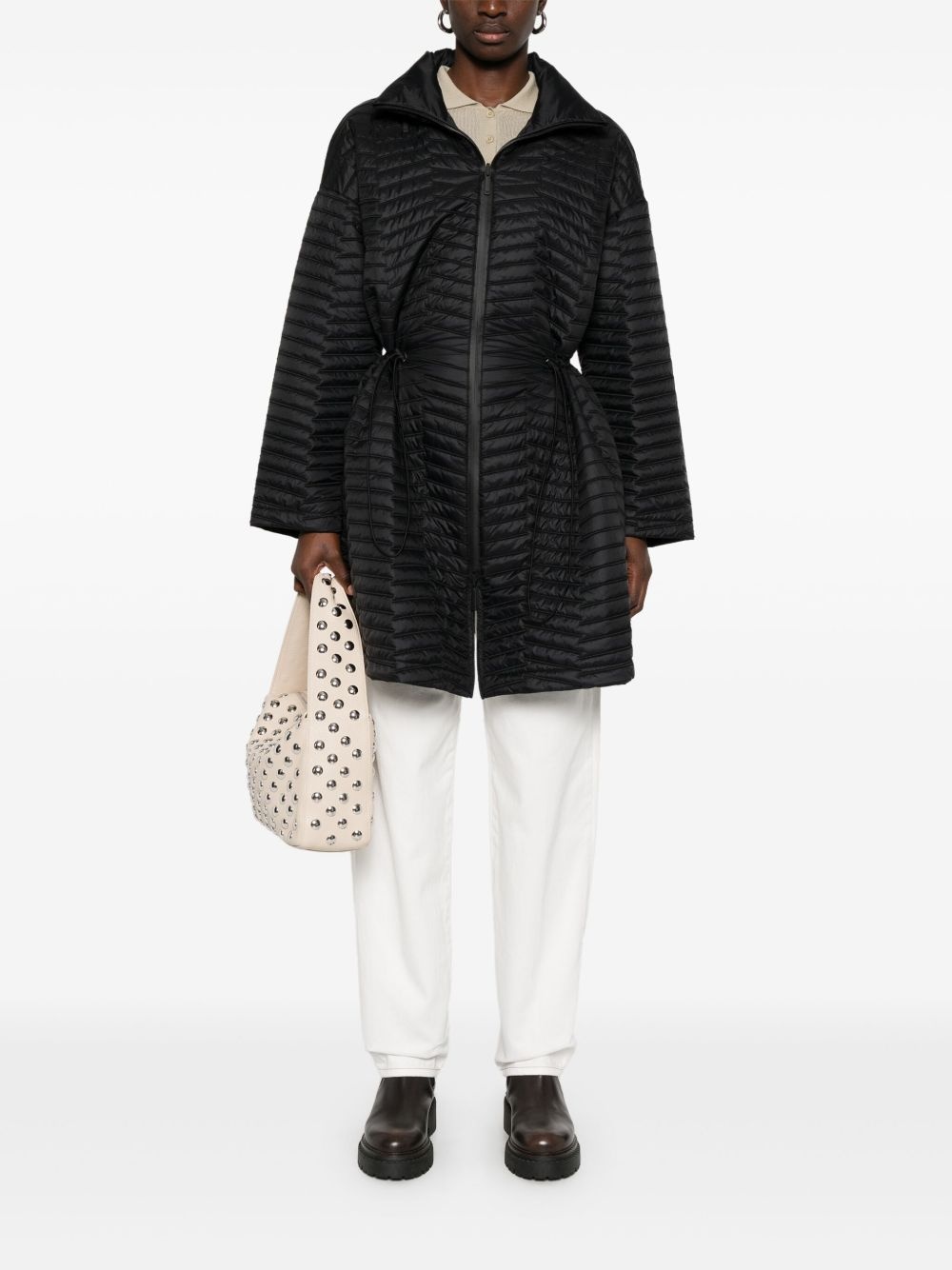 quilted coat - 2
