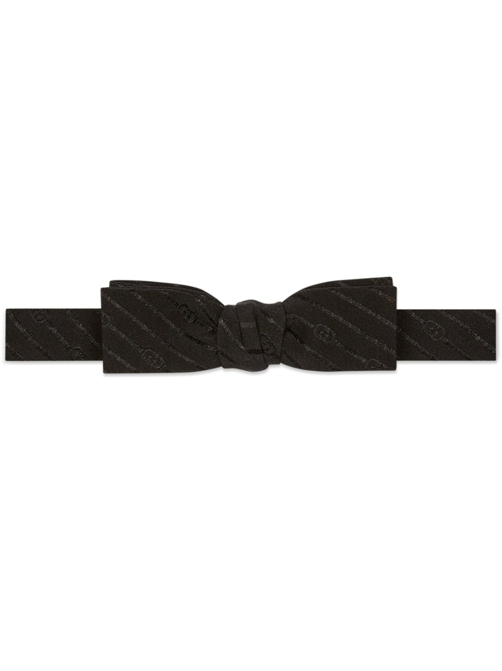 Interlocking G silk bow tie - 1