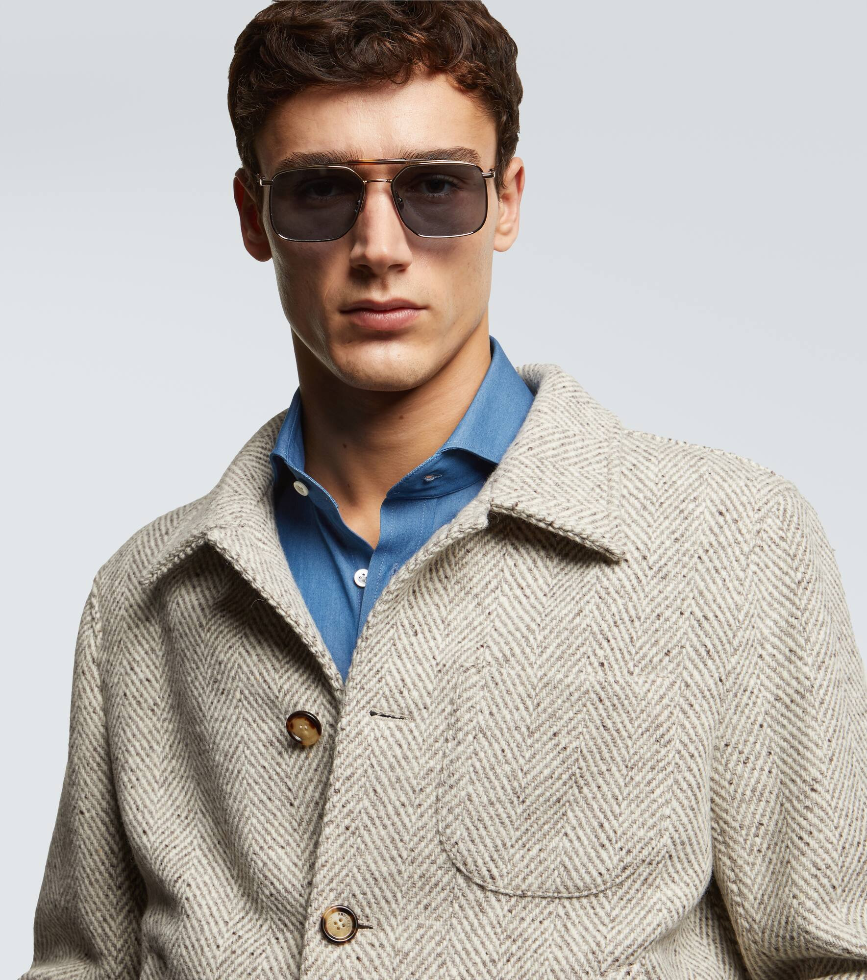 Sartorial Sunset square sunglasses - 3