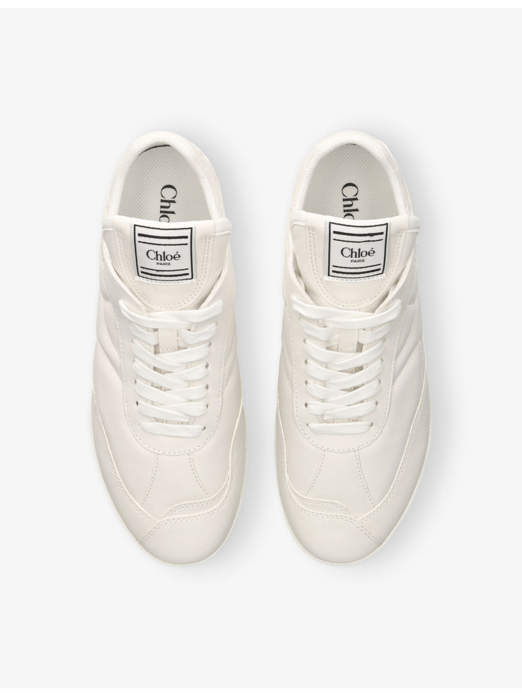 Kick Brand-Patch Leather Low-Top Trainers - 2