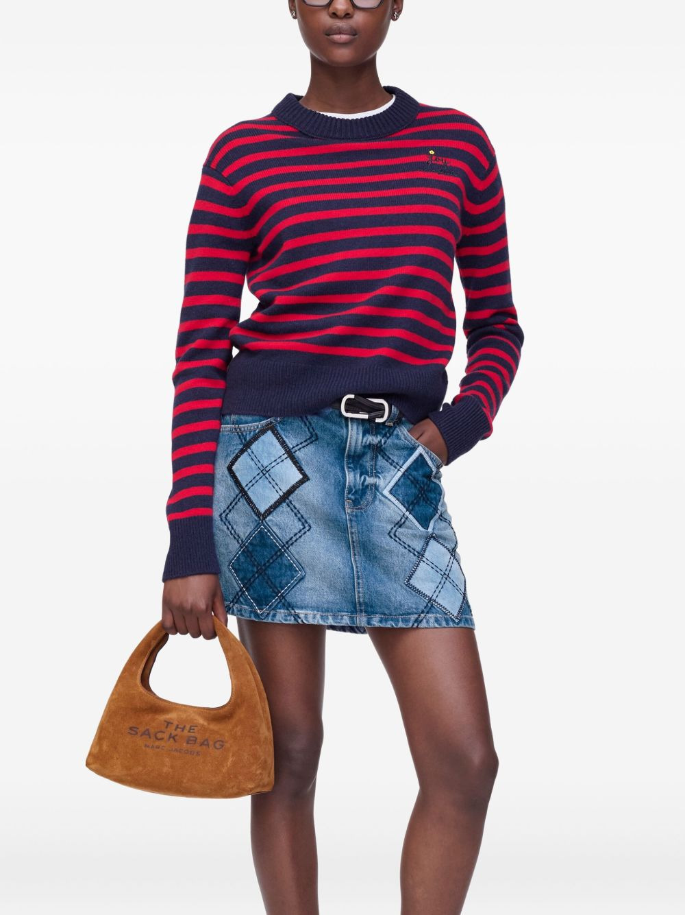 The Suede Mini Sack bag - 2