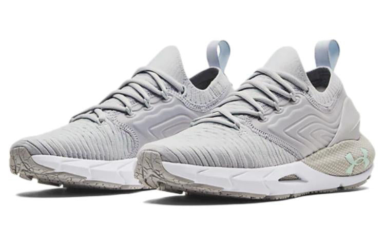(WMNS) Under Armour HOVR Phantom 2 IntelliKnit Running Shoes 'Grey' 3024155-112 - 4