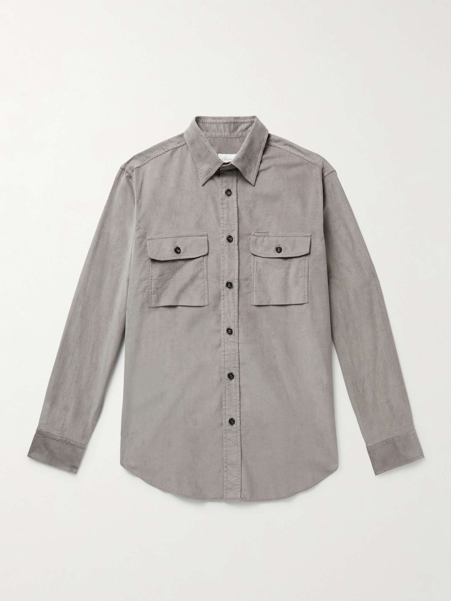 Sea Island Cotton-Corduroy Shirt - 6