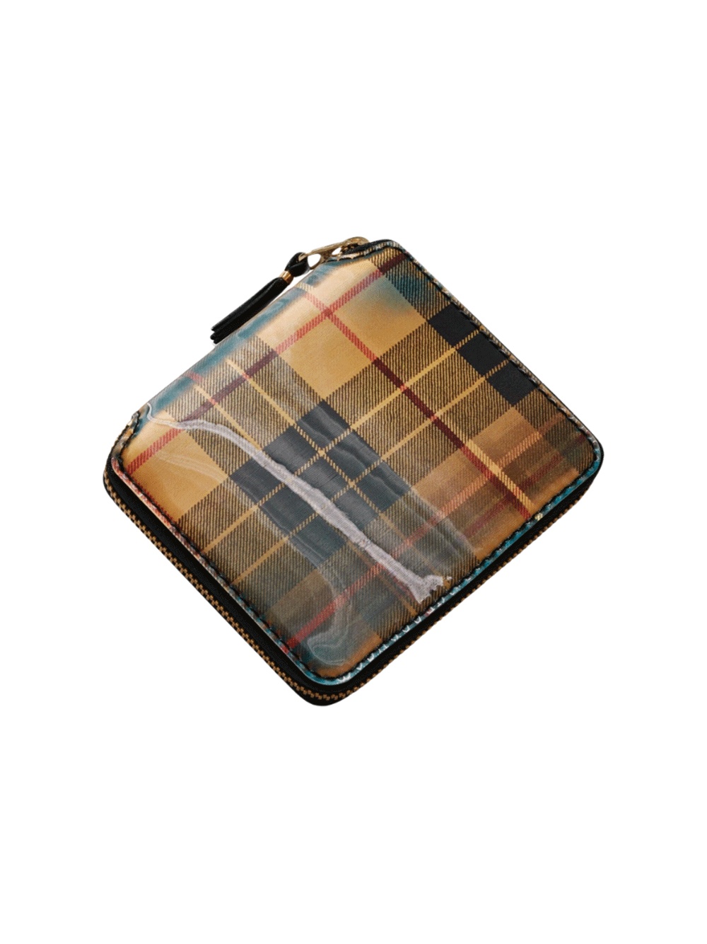 Lenticular Tartan U Zip Wallet - 3