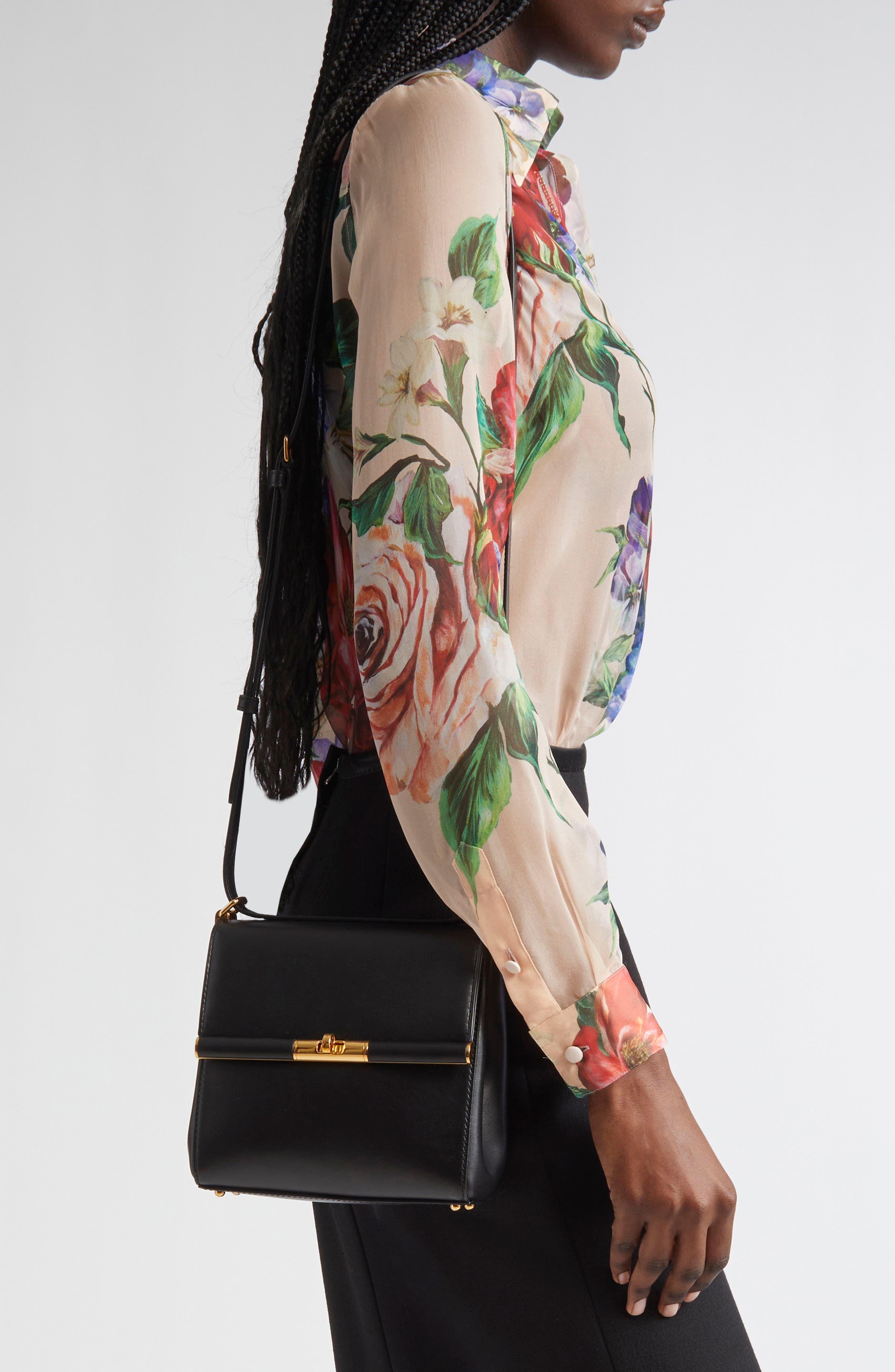 Dolce&Gabbana Marlene City Bag in 80999 Nero at Nordstrom - 2