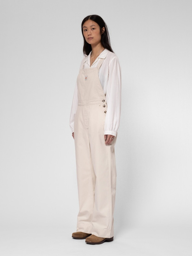 Judy Workwear Sailor Dungarees Ecru 8