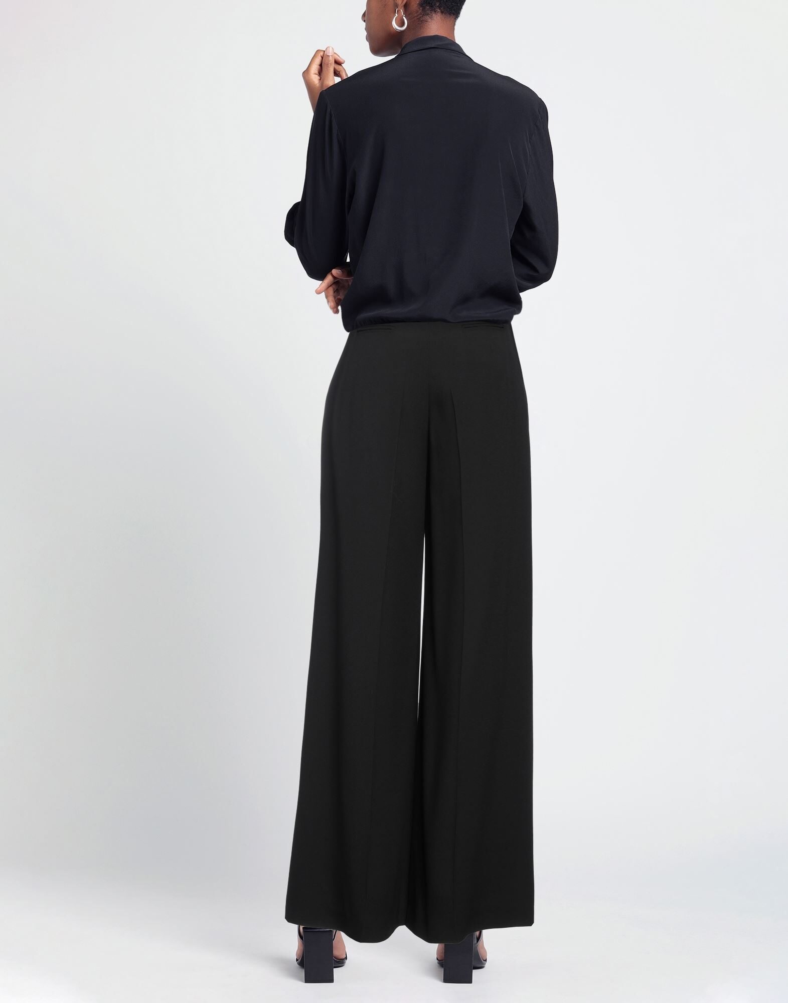 Black Women's Casual Pants - 3