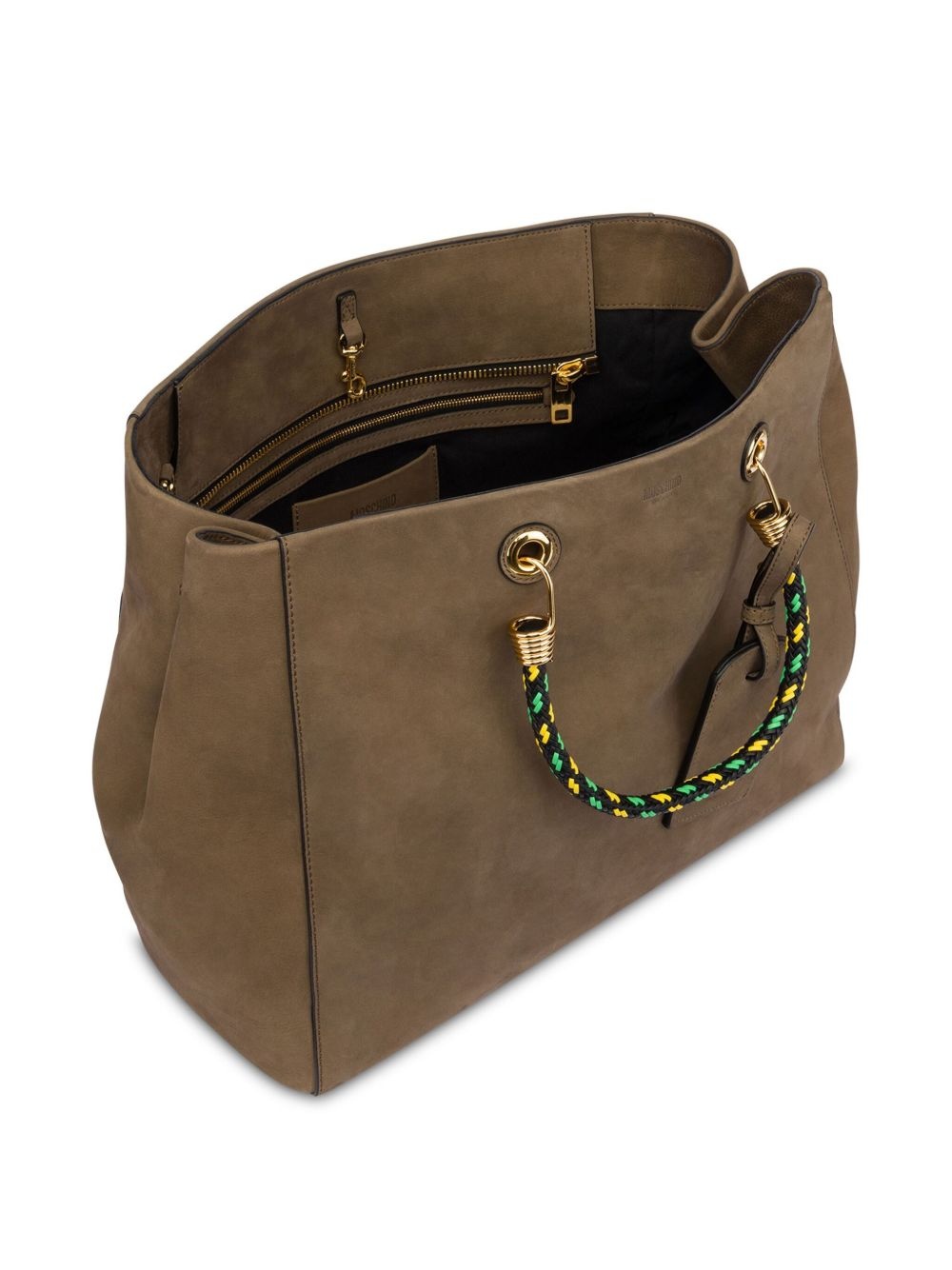 logo-debossed tote bag - 3