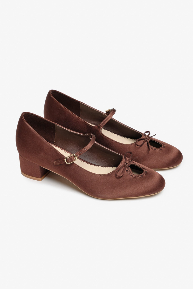 Annie Ribbon Cut Out Heel - 1