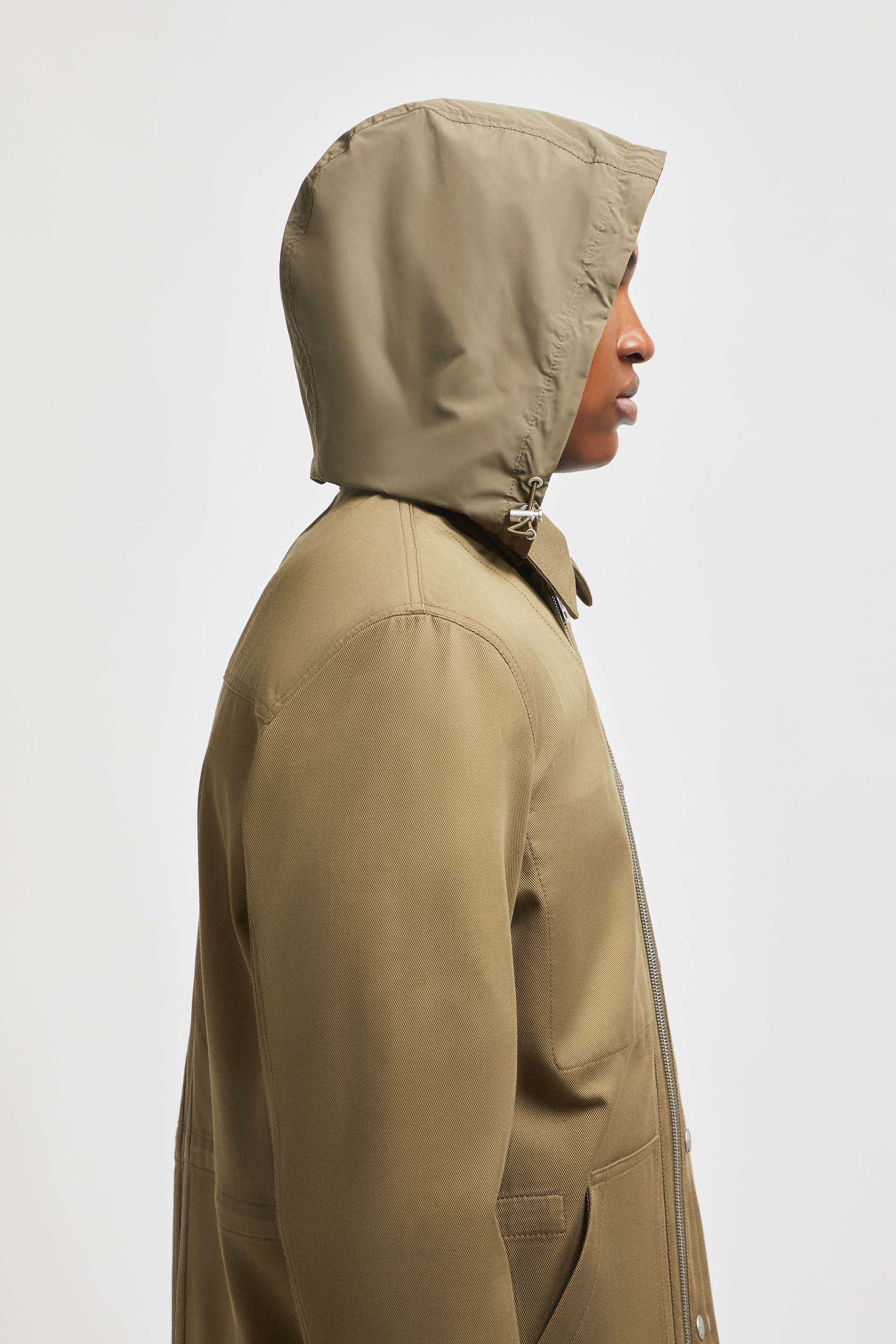Guerledan Hooded Cotton Shirt Jacket - 7