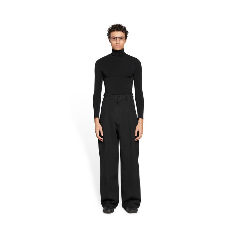 BALENCIAGA Baggy Tailored Pants in Black outlook