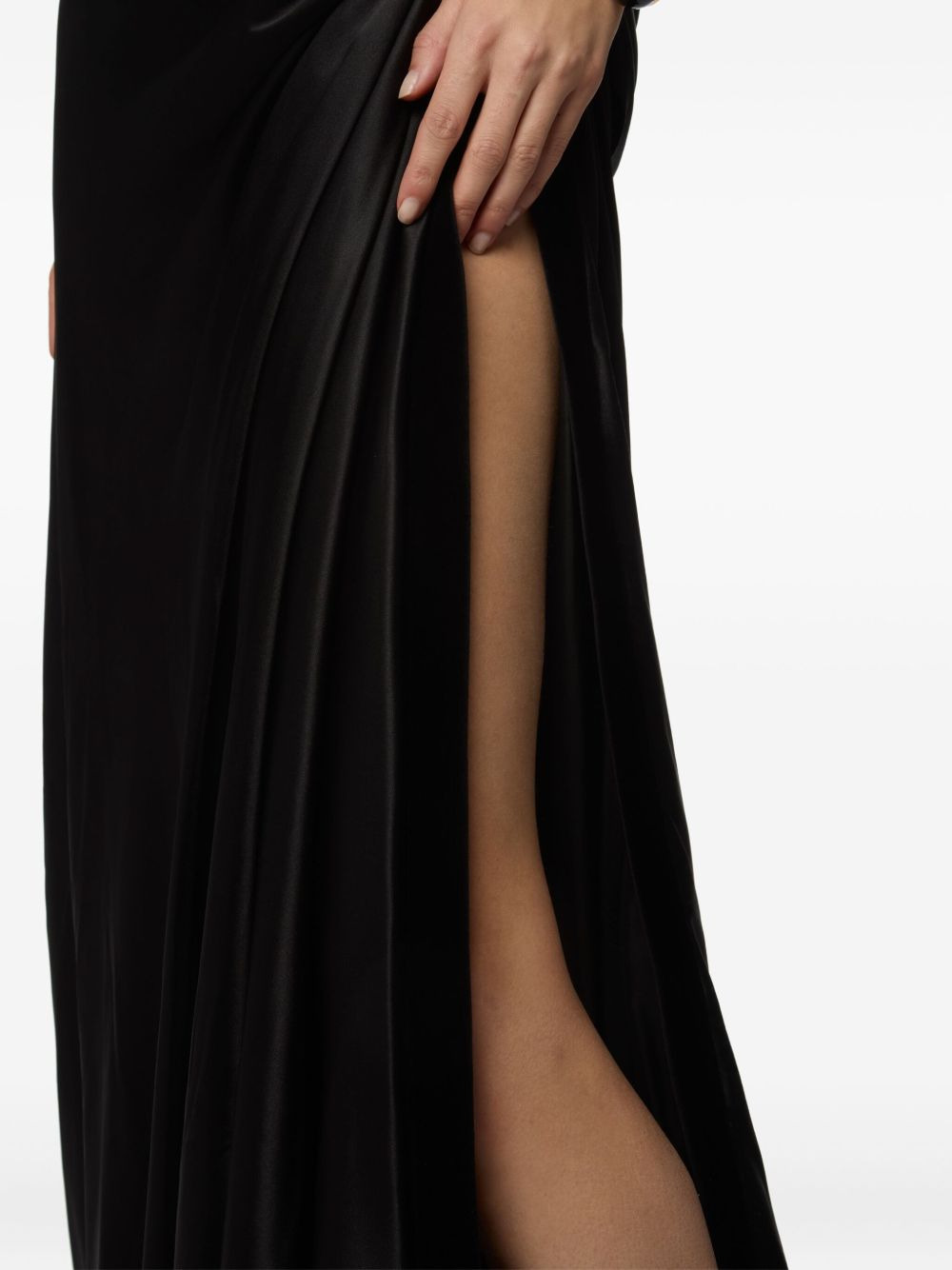 asymmetric maxi dress - 5