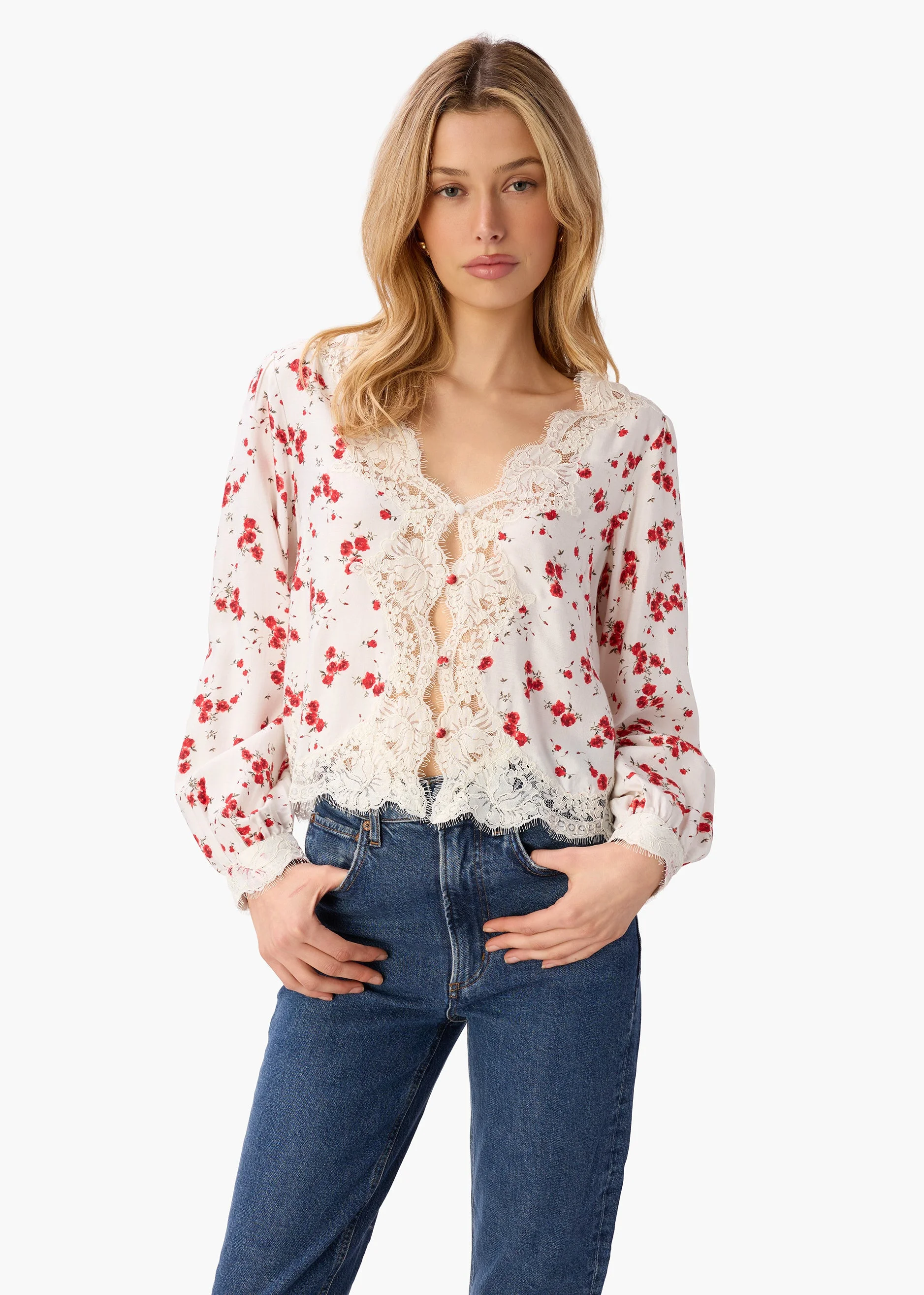 YURI BLOUSE CANDIED ROSE - 1