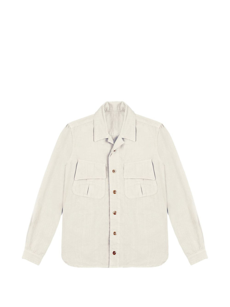Meckongt flap-pocket shirt 1