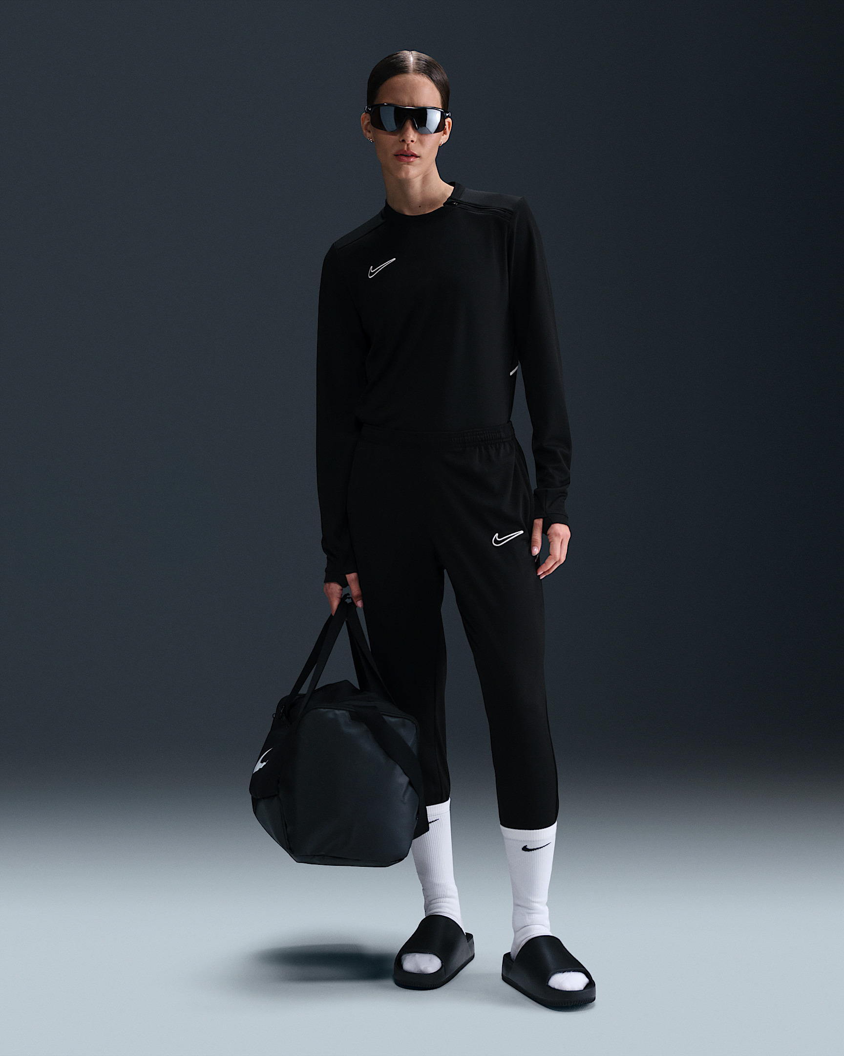 Nike Academy Women's Dri-FIT Crew-Neck Long-Sleeve Soccer Top - 4