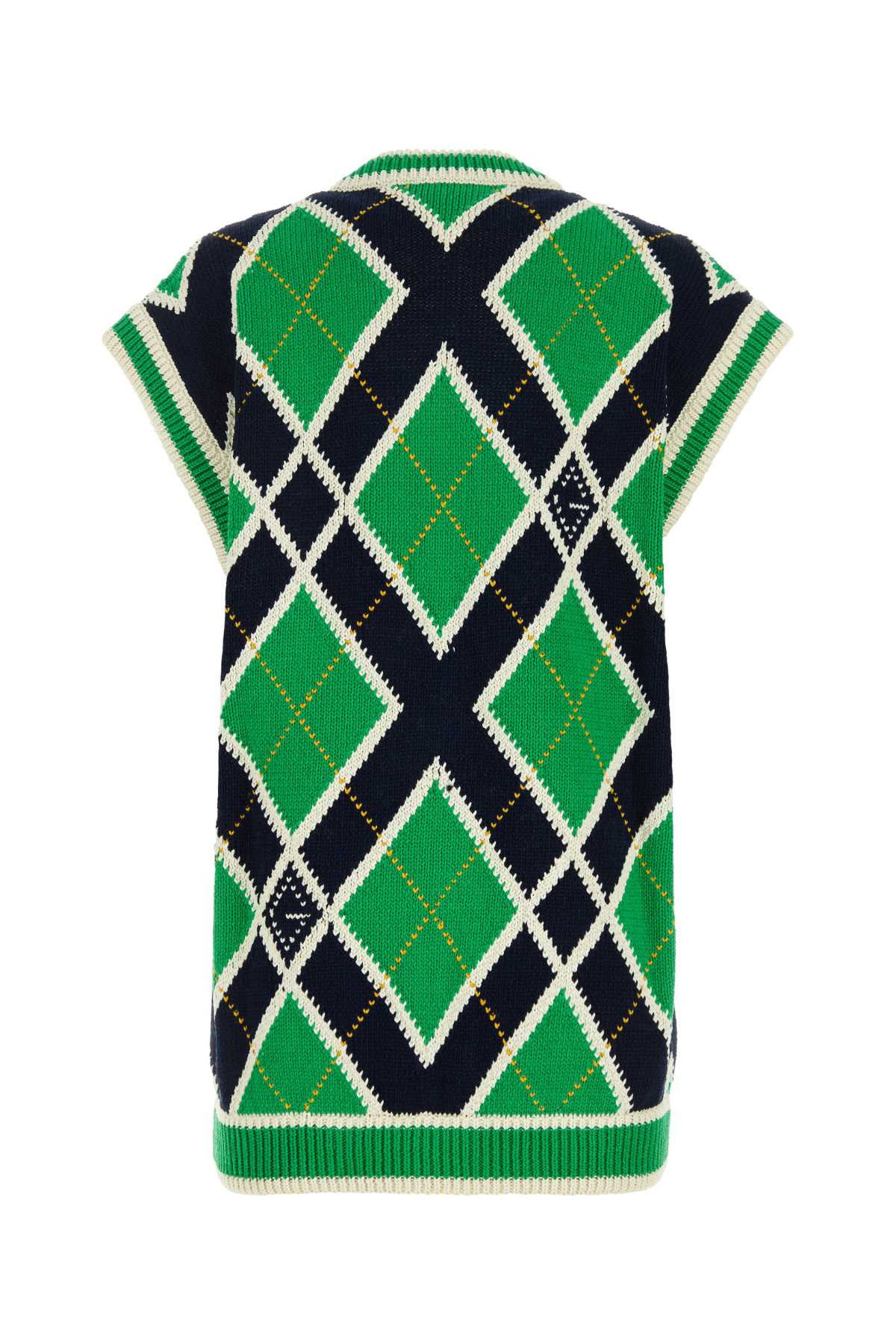Gucci Women Embroidered Cotton Vest - 2