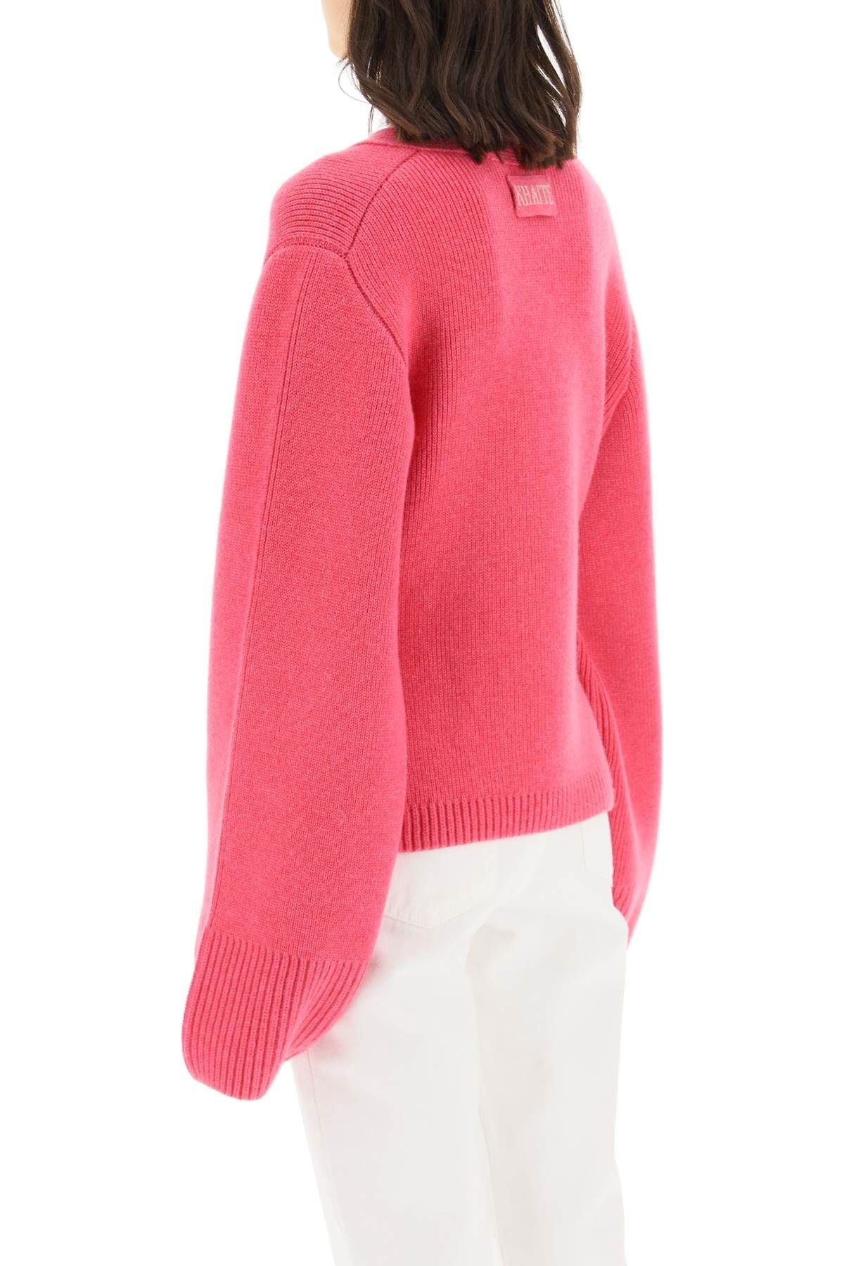 SCARLET CASHMERE CARDIGAN - 4