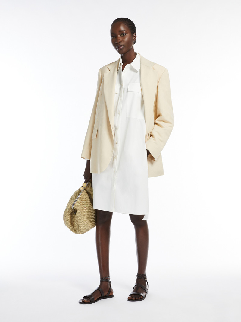 WEEKEND Max Mara BALOCCO Poplin shirt dress outlook