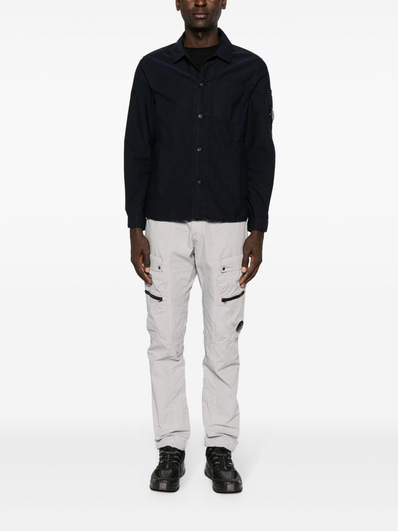 C.P. Company Lens-detail cotton overshirt outlook