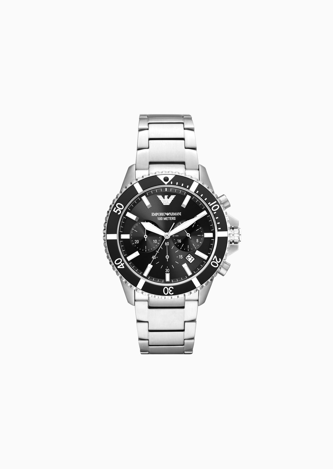 Chronograph Stainless Steel Watch - 1