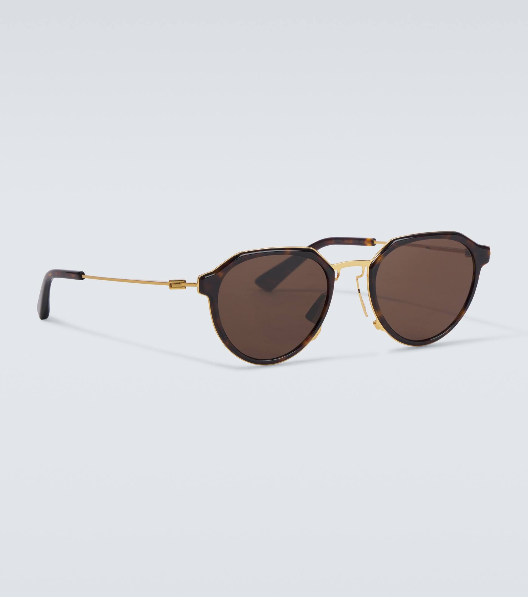 Panthos round sunglasses - 4