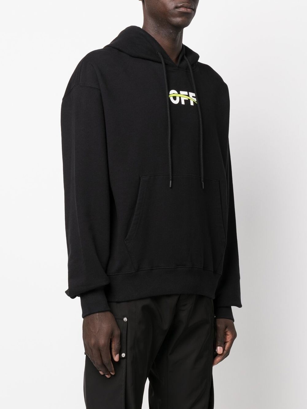logo-print hoodie - 4