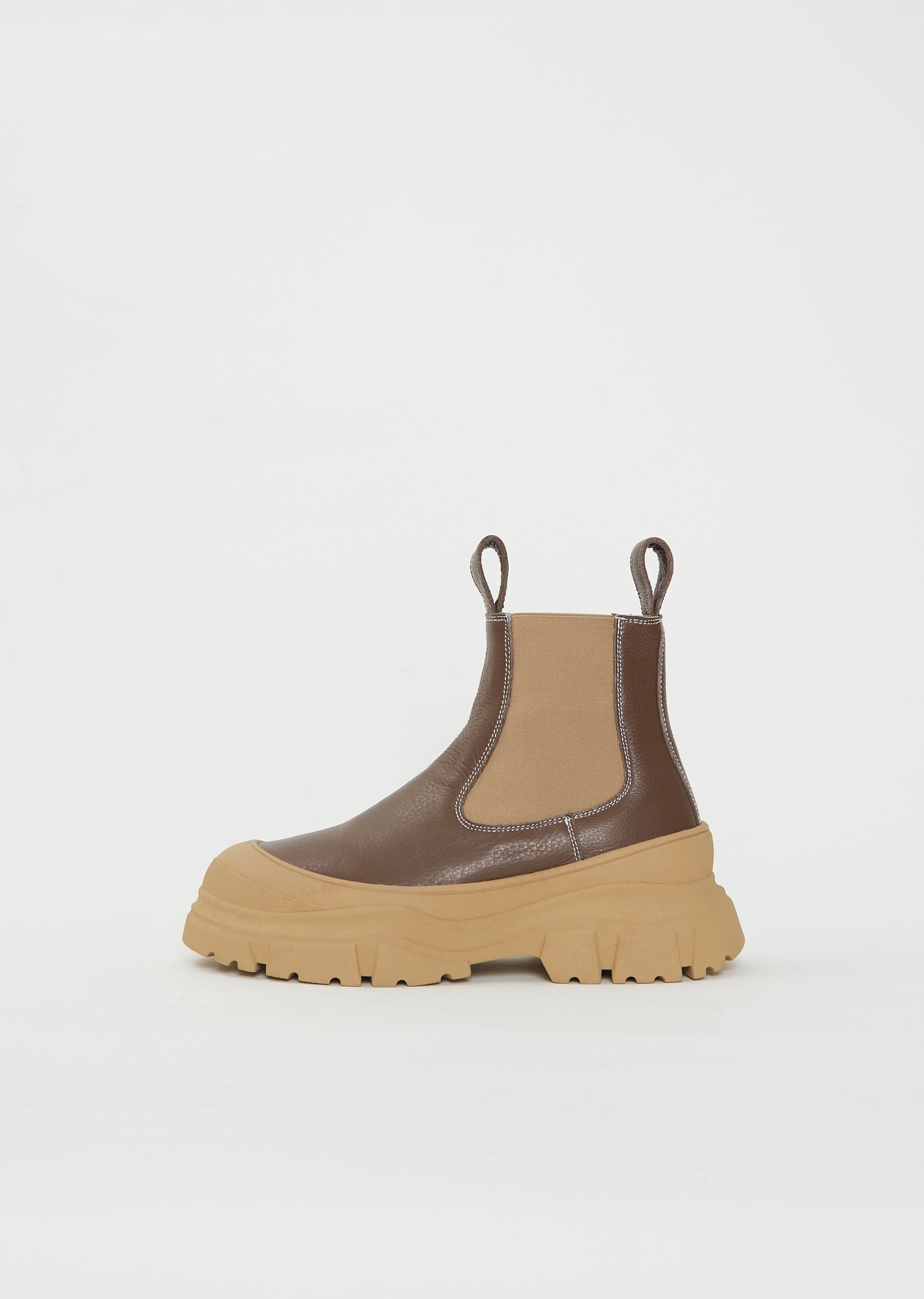Fabulous Natural Grain Leather Boot - 1