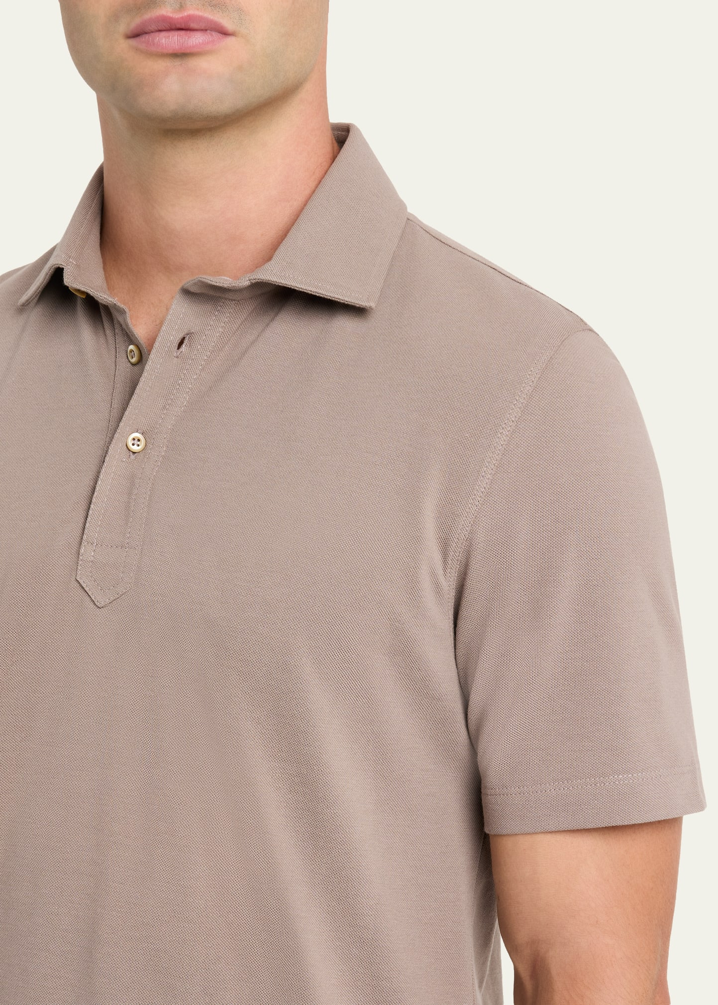 Men's Cotton Pique Polo Shirt - 5