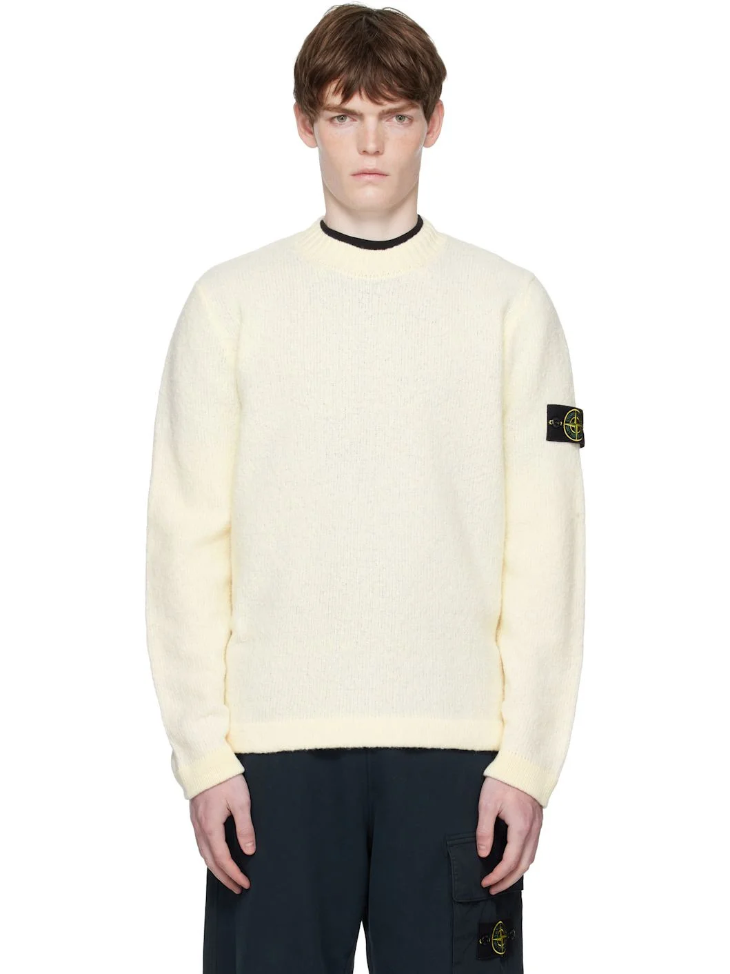 Off-White 5100056 Fancy Yarn Sweater - 1