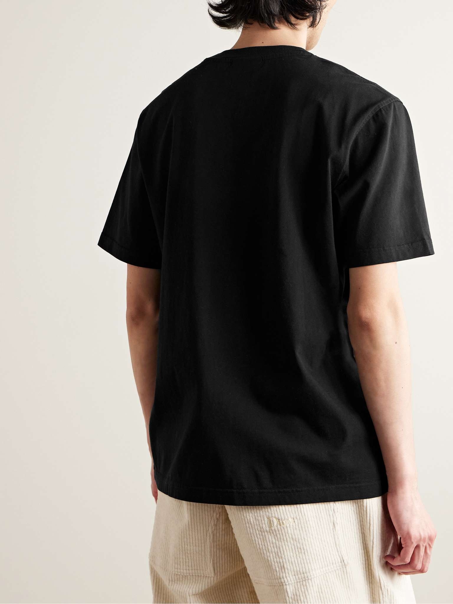 Adam 3209 Logo-Embroidered Pima Cotton-Jersey T-Shirt - 4
