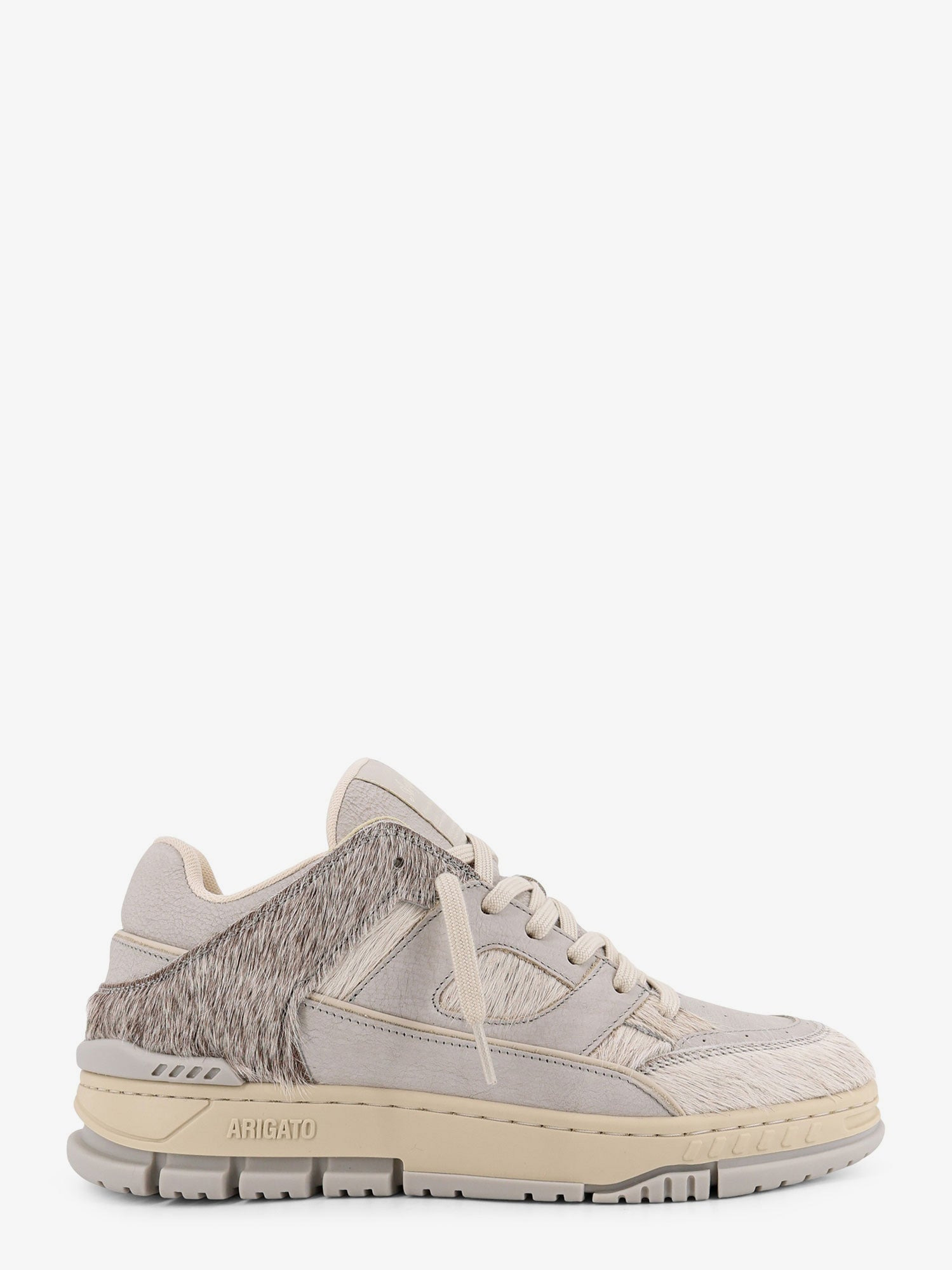 Axel Arigato Area Lo Ponyskin And Suede Low-Top Sneakers - 1