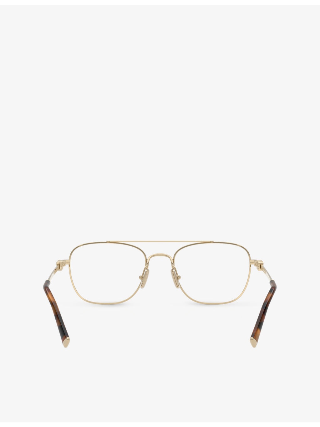 MU 51WV Square-Frame Metal Optical Glasses - 4