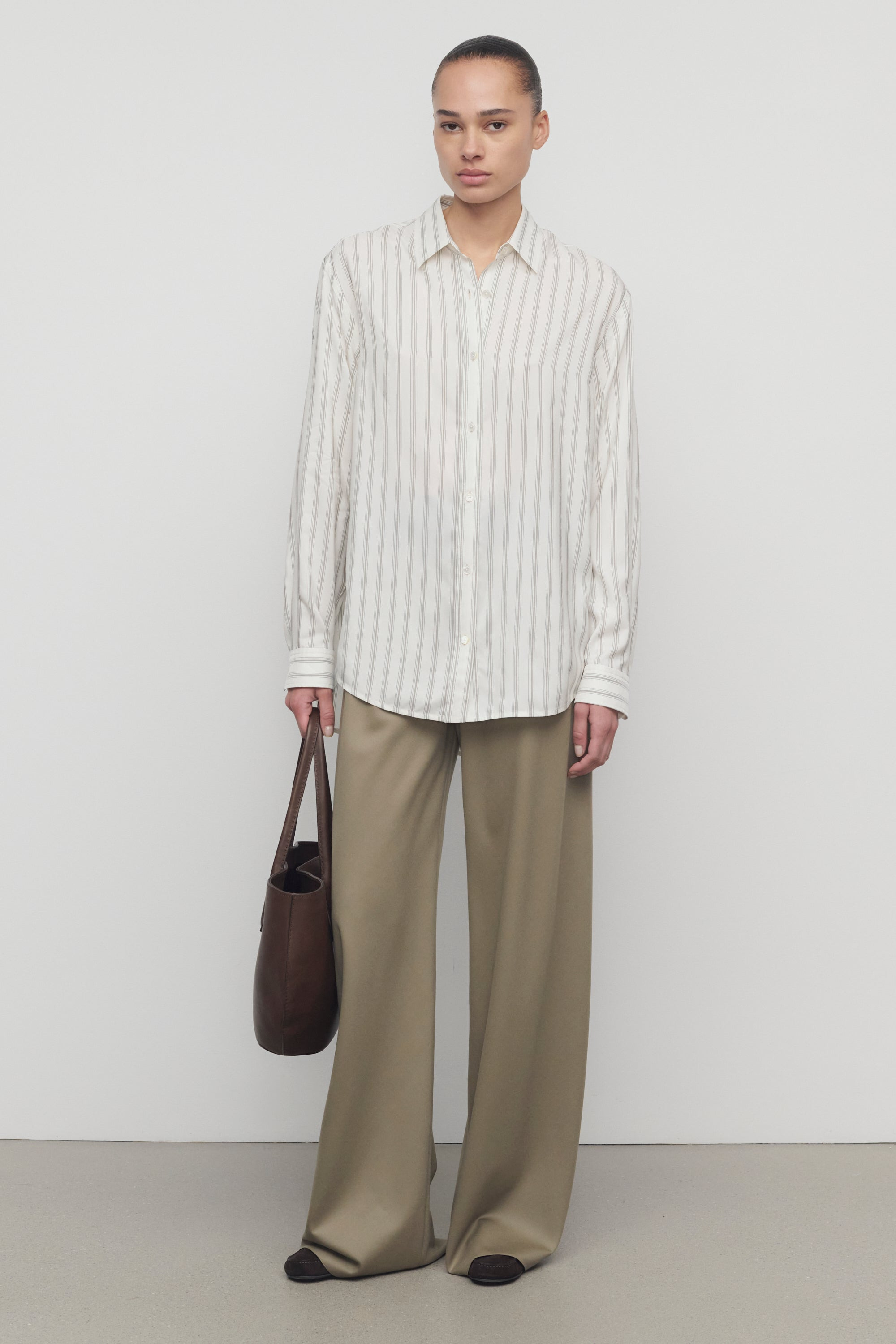 Gala Pant in Virgin Wool - 3