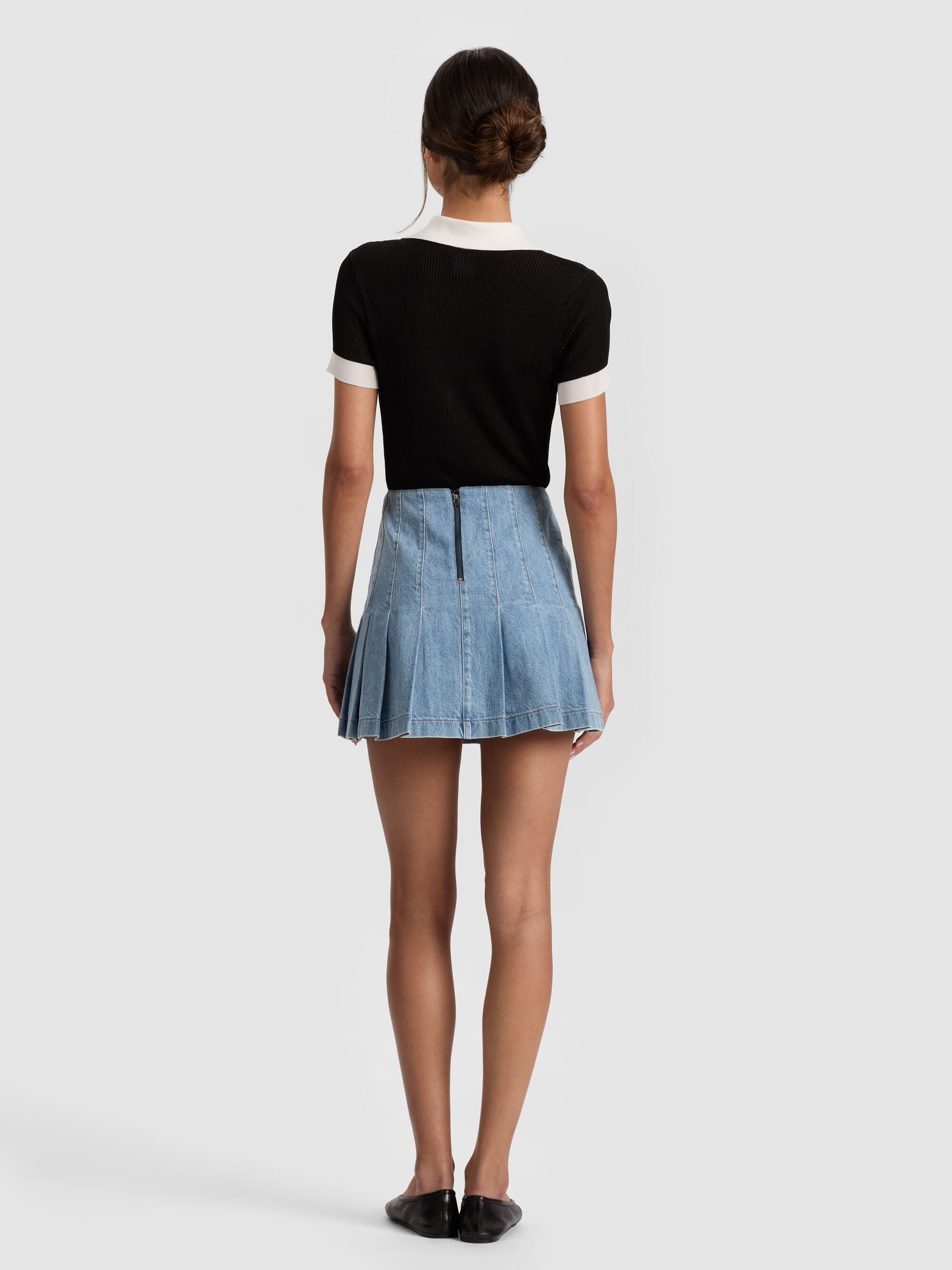 CARTER DENIM SKIRT - 4