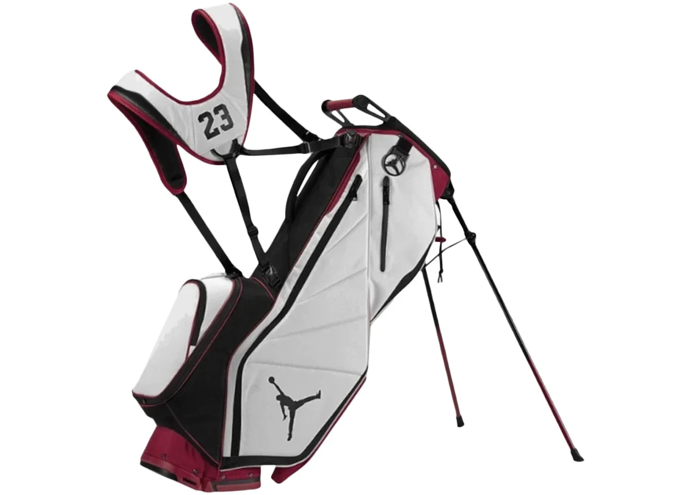 Jordan Fade Away Golf Bag White/Varsity Red - 1