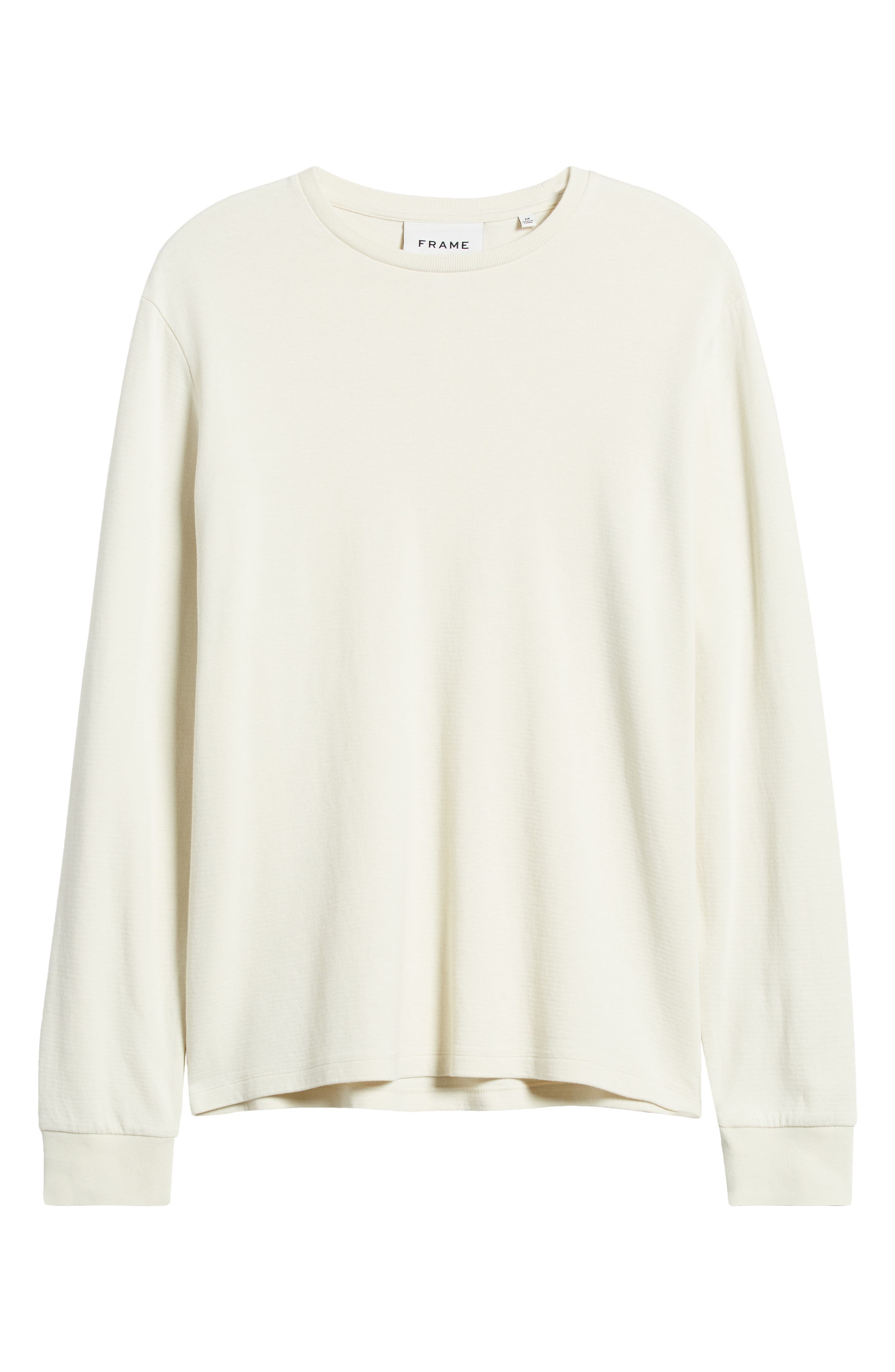 Duo Fold Long Sleeve Cotton T-Shirt - 5