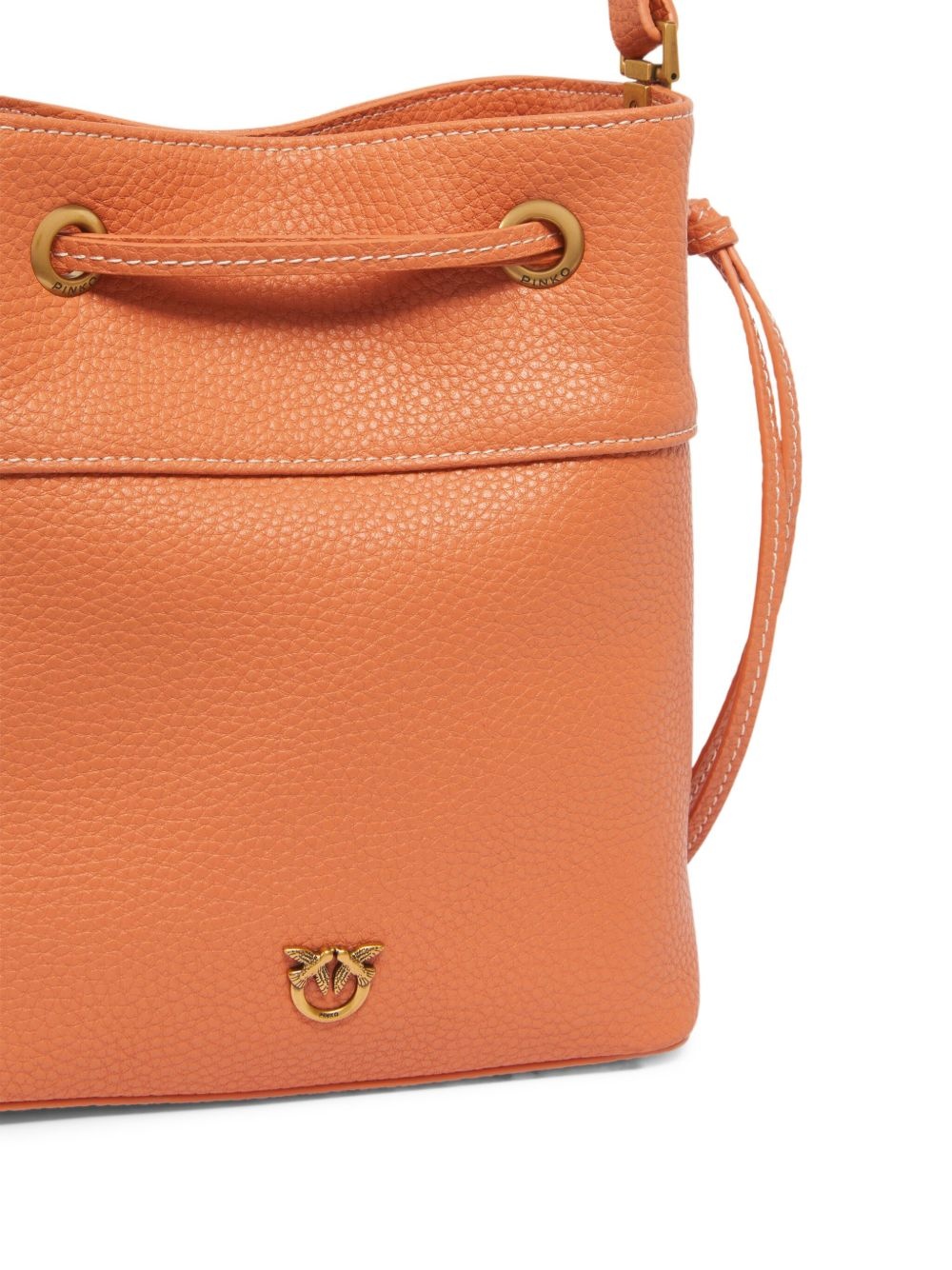 logo plaque bucket bag - 3