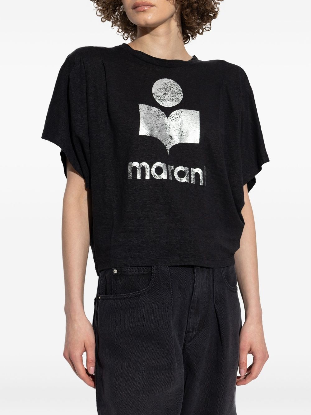 logo-print t-shirt - 3