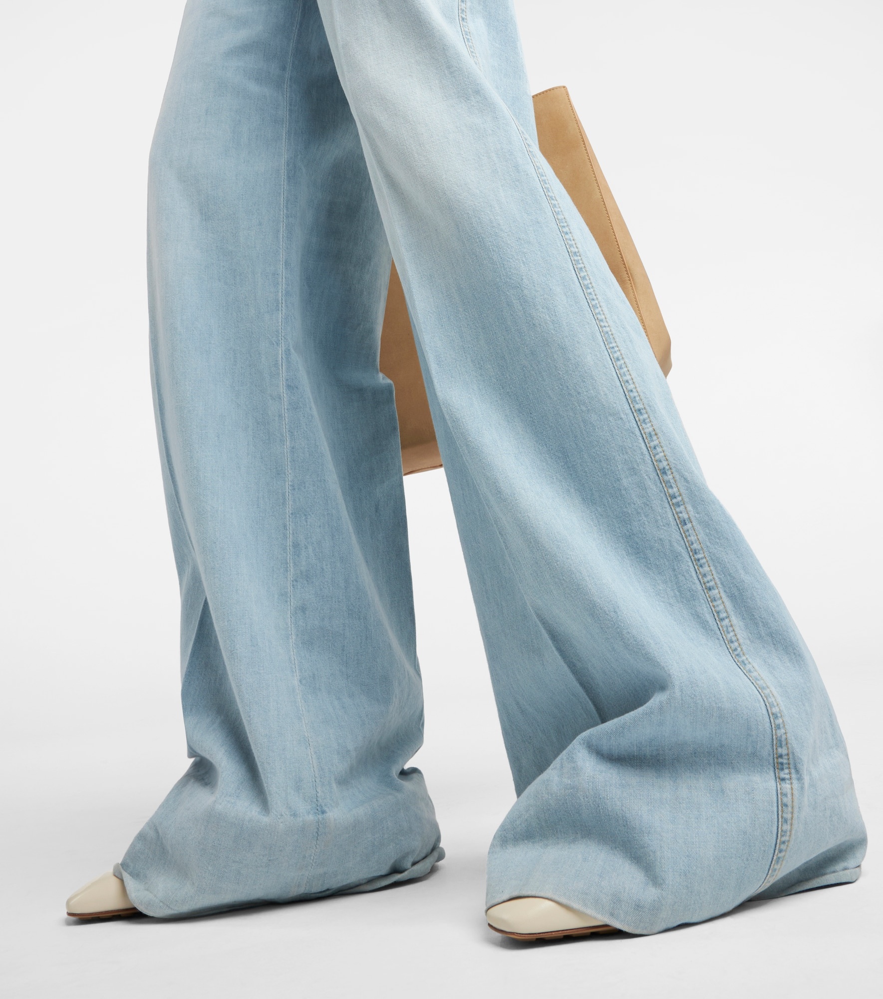 High-rise wide-leg jeans - 5