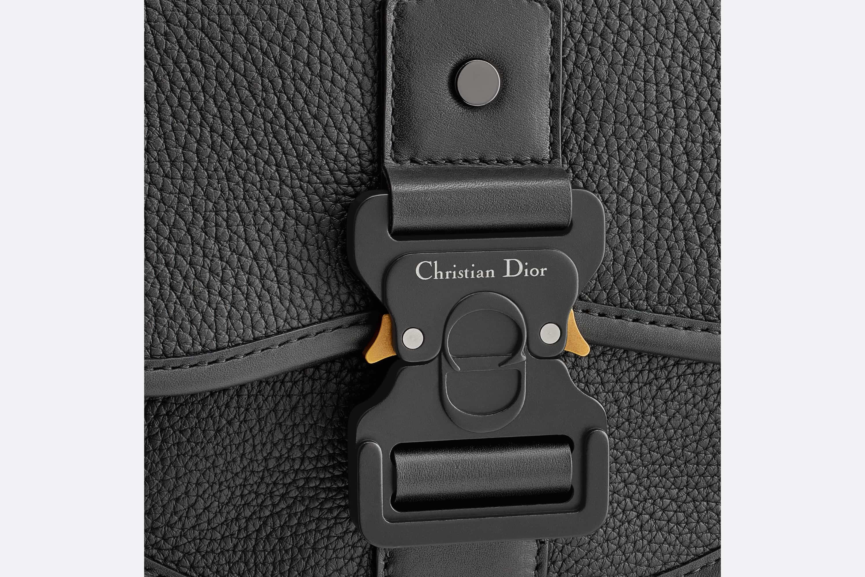 Dior☆ GALLOP バッグ ロゴ ストラップ付き ミニサイズ 3way すぐ届く！DIOR GALLOP ミニバッグ グレインドカーフスキン