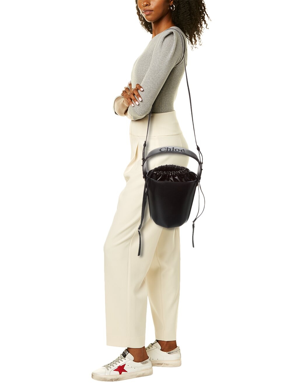 Chloé Sense Leather Bucket Bag - 4