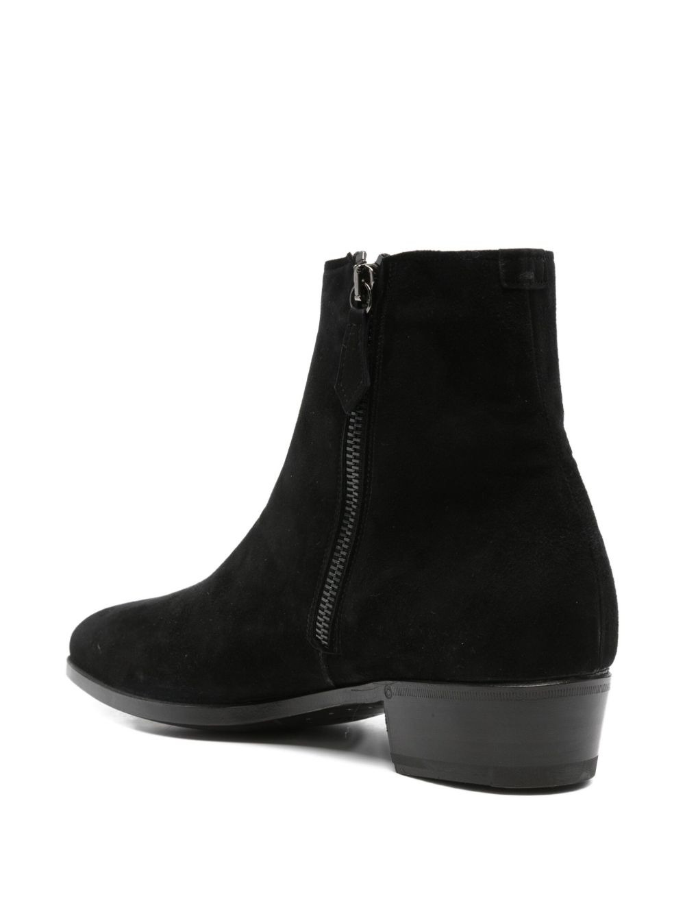 zip-detail boots - 3