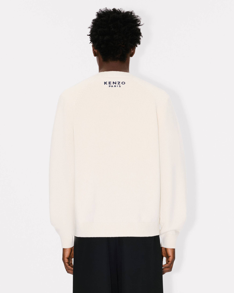'Boke Flower' embroidered jumper in wool 4