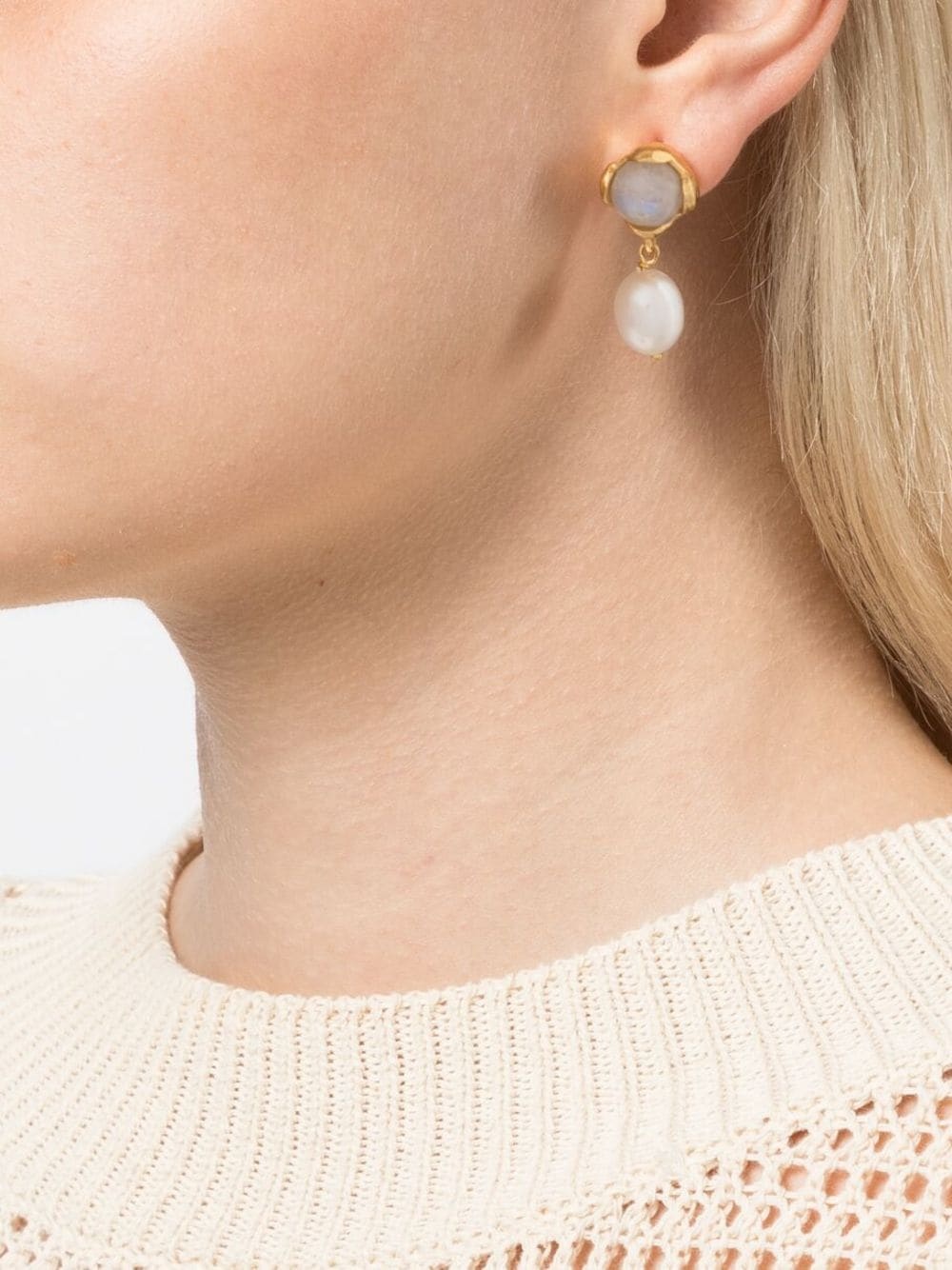 The Moonlight Capture pearl earrings - 2