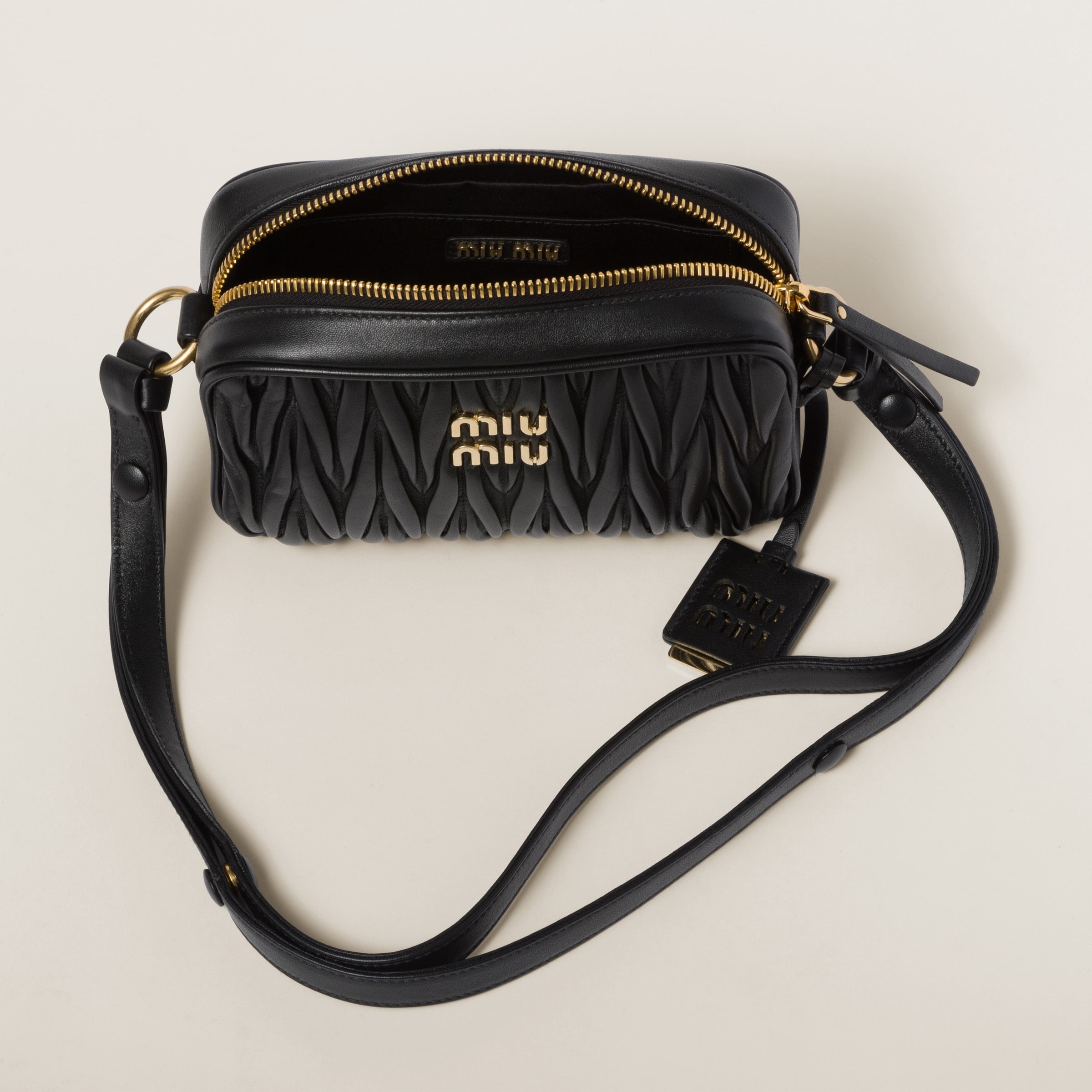 Matelassé nappa leather shoulder bag - 5