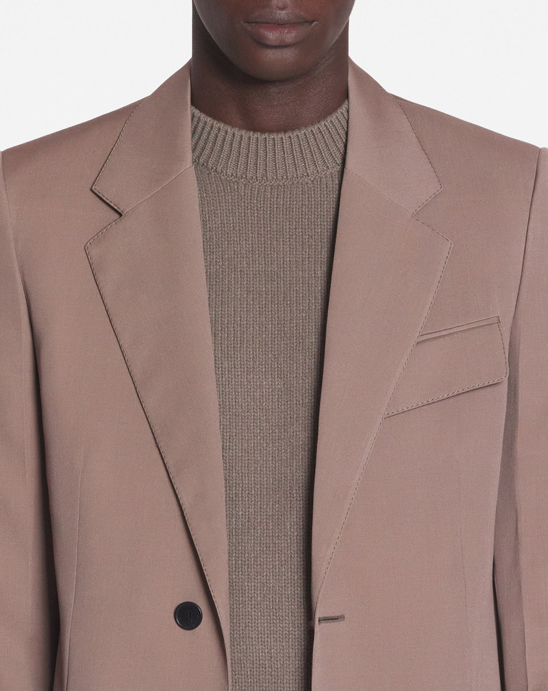 SINGLE-BREASTED WOOL JACKET 5